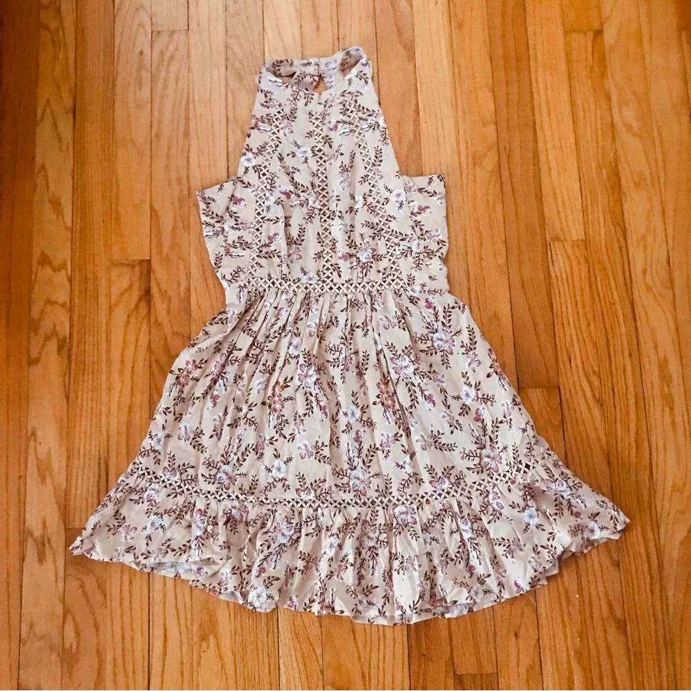 Sunday Mi Amor Open Back Floral Dress